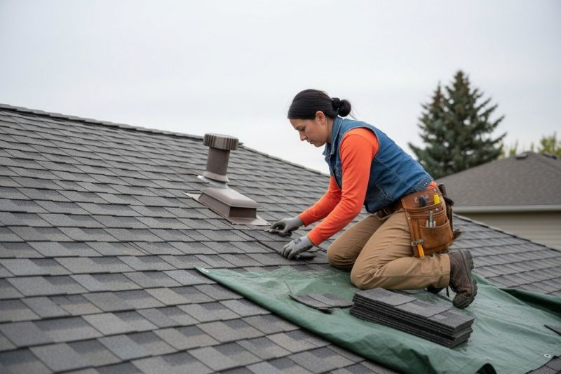 Damaged Roof Replacement